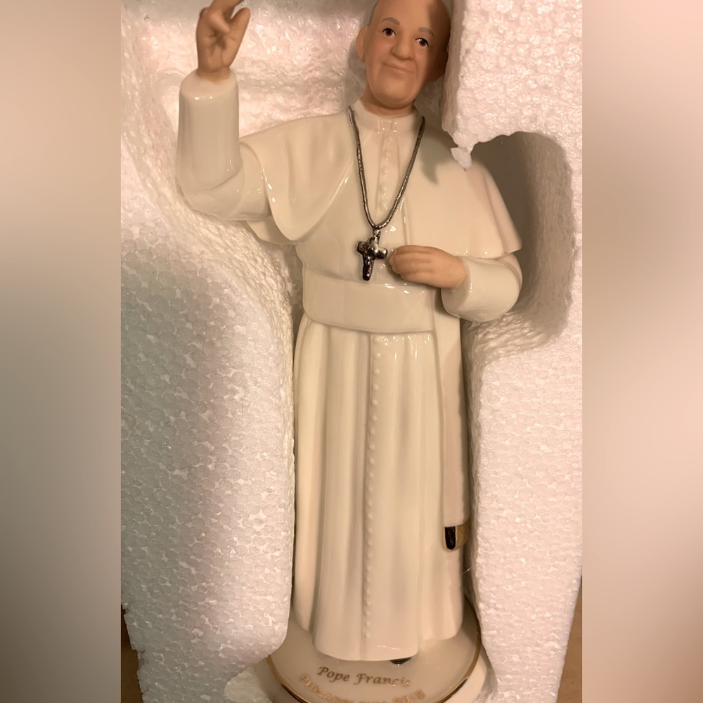 Limited Edition Pope Francis Figurine